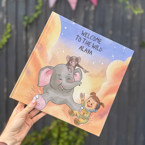 Personalised Story Book ‘Welcome to the Wild' 🩵