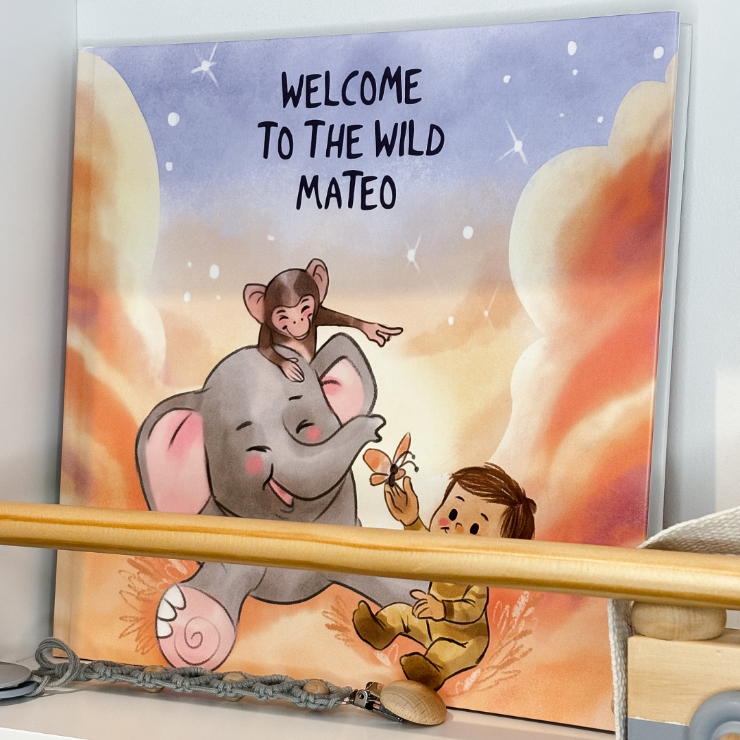 Personalised Story Book ‘Welcome to the Wild' 🩵